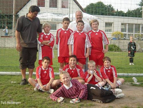 3. D-Junioren des TuS Ricklingen 3. D-Junioren des TuS Ricklingen