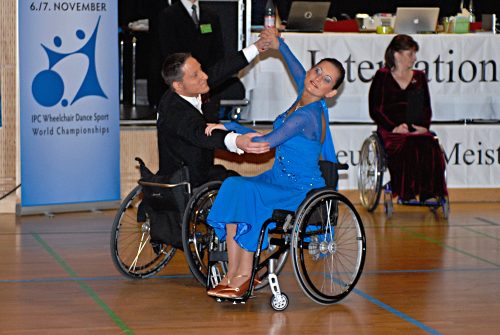 Erik Machens und Andrea Borrmann Das hannoversche Paar Erik Machens und Andrea Borrmann bei der deutschen Meisterschaft