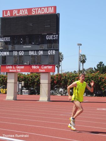 Thomas Ruminski auf den Spuren von Usain Bolt