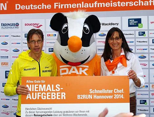 Schnellster Chef 2014 Deutsche Firmenlaufmeisterschaft
